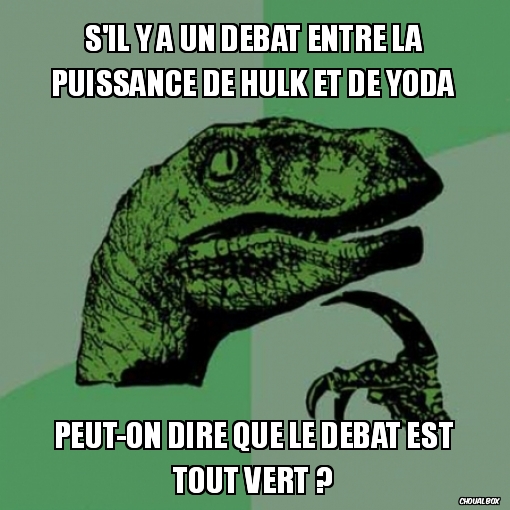 Hulk vs Yoda