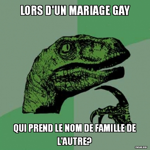 Lors d\'un mariage gay