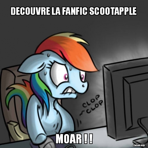 Decouvre la fanfic Scootapple