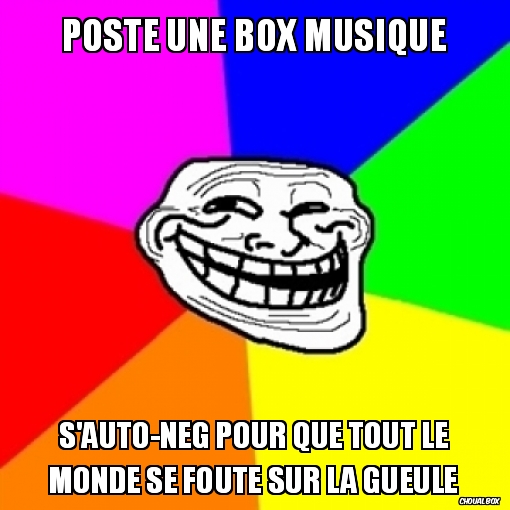 Poste une box musique