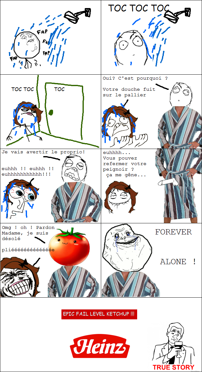 Histoire fuite et de robinet