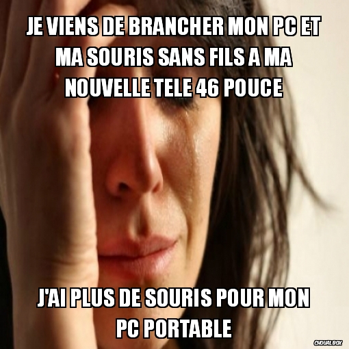 C\'est trop triste