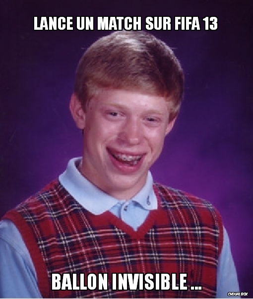 lance un match sur fifa 13
