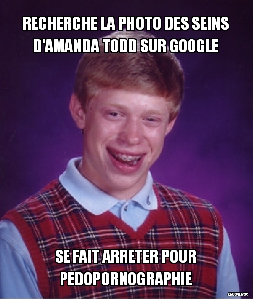 recherche la photo des seins d\'amanda todd sur google
