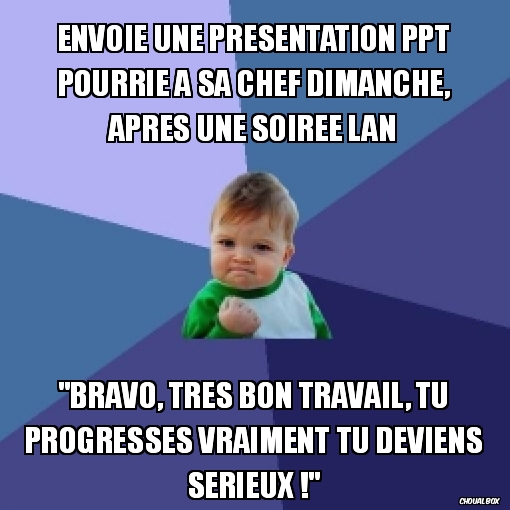 Un lundi matin, inespéré.