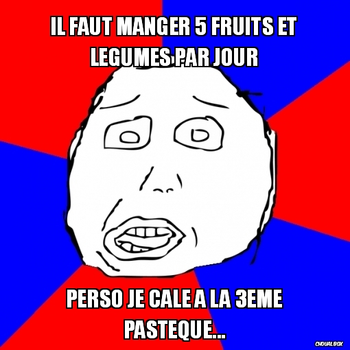 Manger 5 fruits et légumes par jour