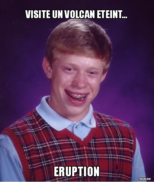 Visite un volcan éteint...