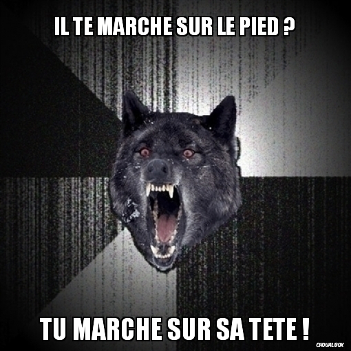 Insanity Wolf is insane