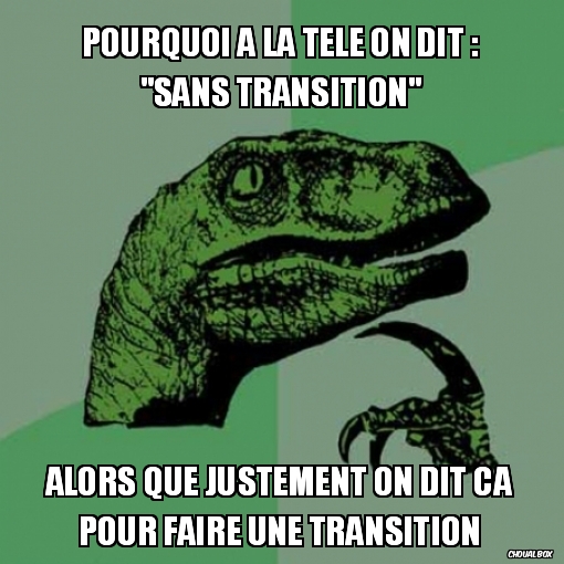 C\'est transitivement étrange