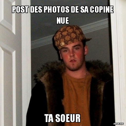 Post des photos de sa copine nue