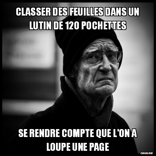 Classer des feuilles...