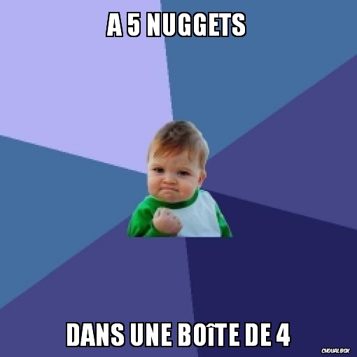 A 5 nuggets