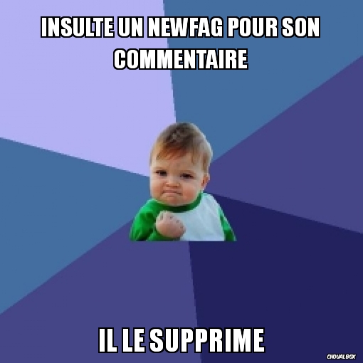 Insulte un newfag