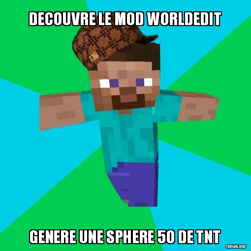 Découvre le mod WorldEdit