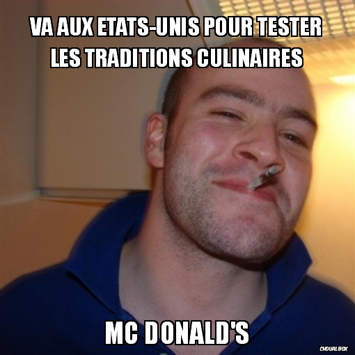 Va aux états-unis pour tester les traditions culinaires