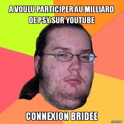 A voulu participer au milliard de psy sur youtube