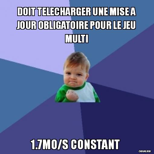 Doit télécharger une mise a jour