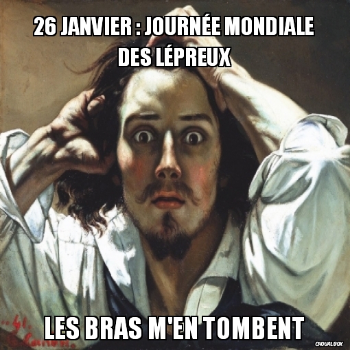26 janvier : Journee mondiale des lépreux...