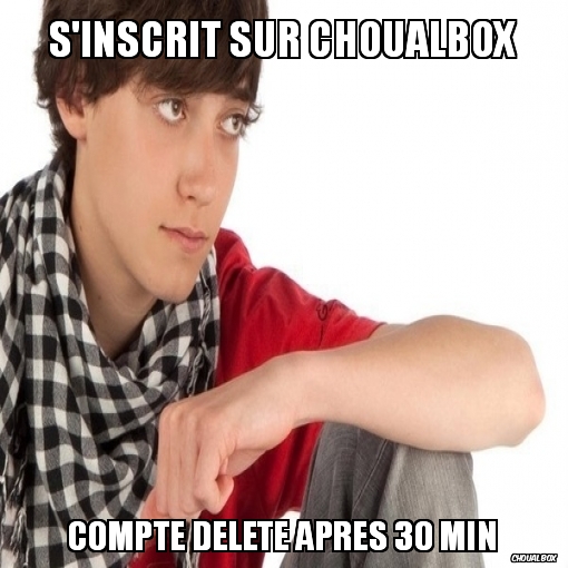 S\'inscrit sur choualbox