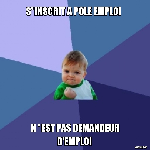 s\' inscrit a pole emploi 