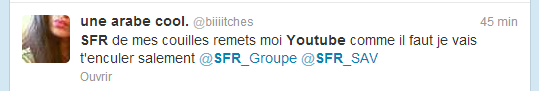 Pas si cool que ça [twitter / sfr / youtube]