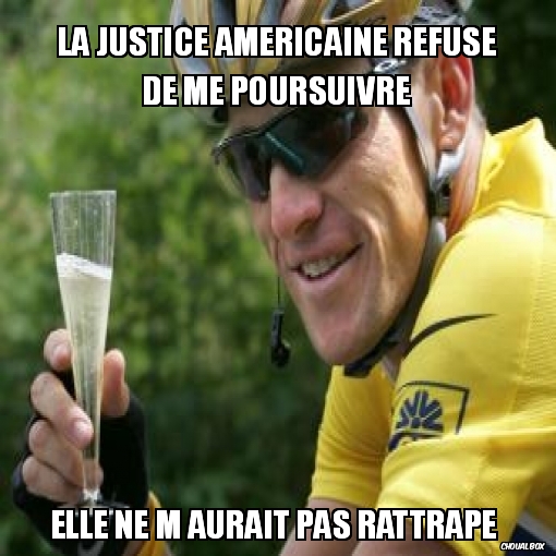 La justice américaine refuse de me poursuivre