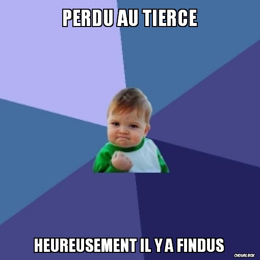 perdu au tiercé