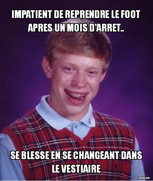 Impatient de reprendre le foot..