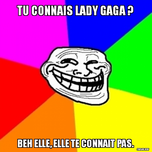 Tu connais Lady GAGA ?