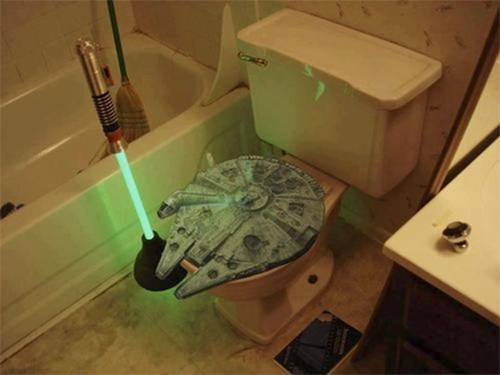 Toilettes assez originales [Star Wars]