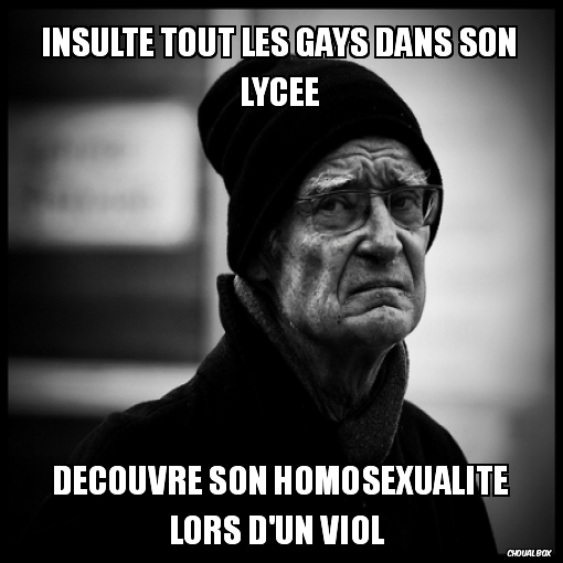 Insulte tous les gays dans son lycée
