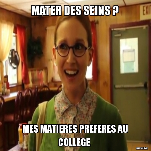 Mater des seins ?