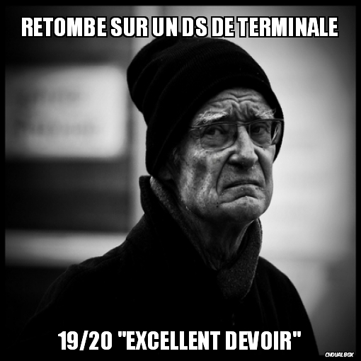Retombe sur un DS de terminale