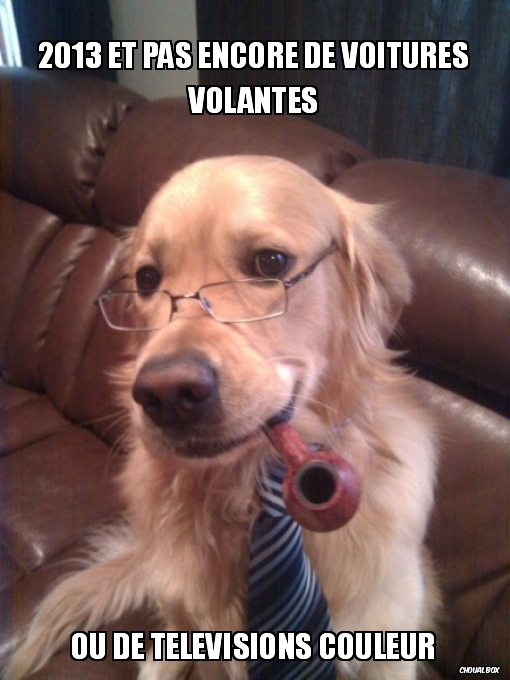2013 et pas encore de voitures volantes