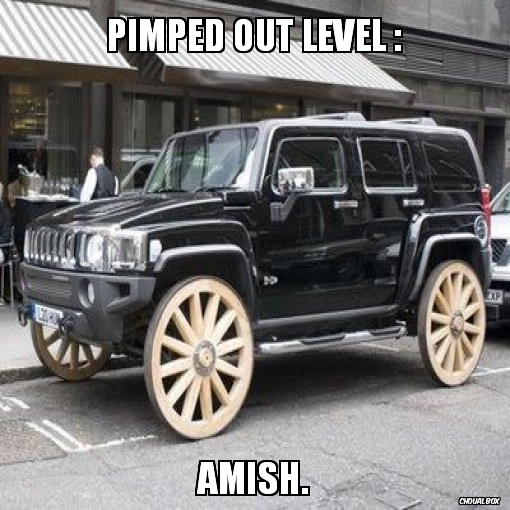 Pimped Out Level : Amish