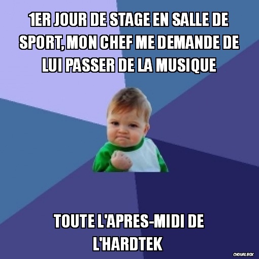 Pour bouger le gras !