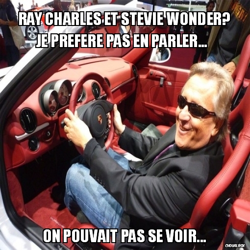 Ray Charles et stevie Wonder?