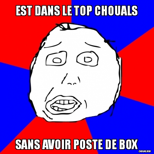 Est dans le top chouals