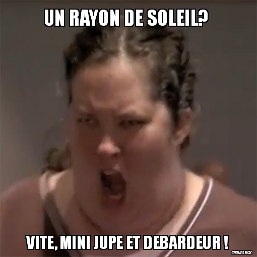 un rayon de soleil? 