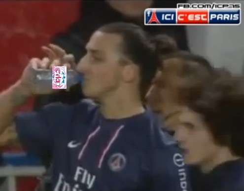 Zlatan a avalé de travers!