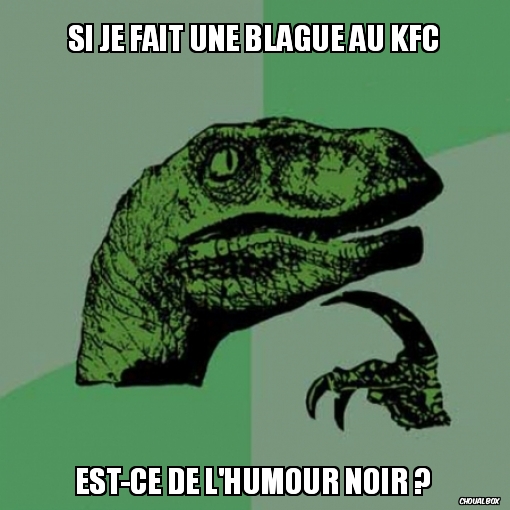 Blague au KFC