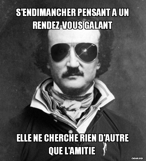 S\'endimancher pensant à un rendez-vous galant