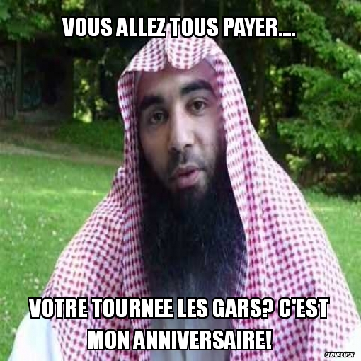 Vous allez tous payer!!