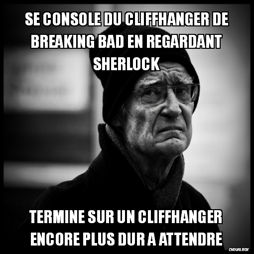 Promis, j&#8217;arrête les séries qui ne sont pas terminées.