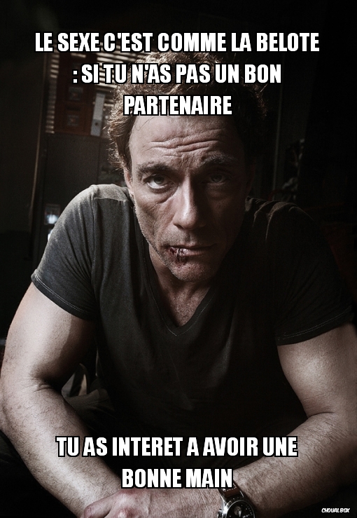 Le sexe c\'est comme la belote