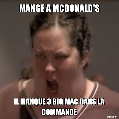 MANGE A McDONALD\'S