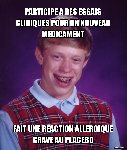 Participe à des essais cliniques pour un nouveau médicament