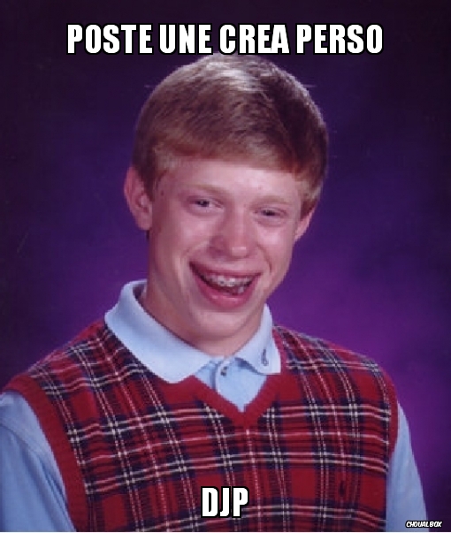 Poste une créa perso