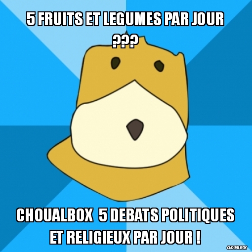 5 fruits et legumes par jour ???