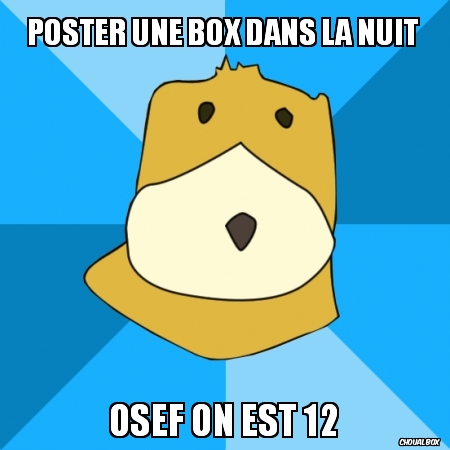 poster une box dans la nuit bis repetita